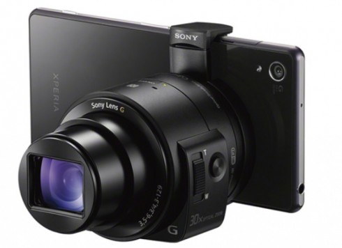 Sony_QX1_objectif_WiFi_NFC