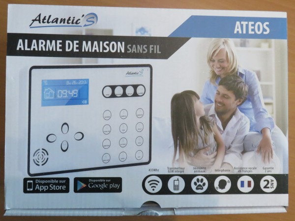 Alarme GSM Atlantic'S ATEOS