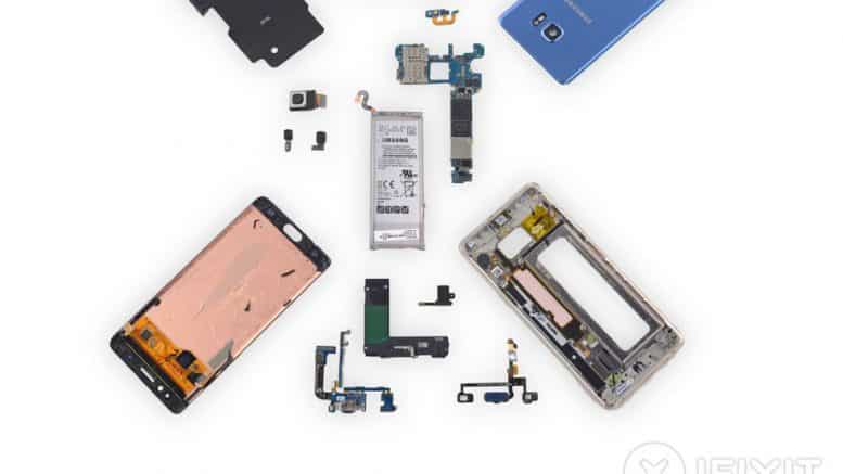 iFixit Note 7 Fan Edition