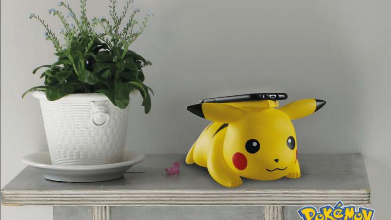 Pikachu chargeur qi sans fil