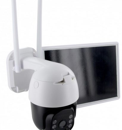 IPCAM-DM02 CHACON caméras dôme avec panneau solaire Android