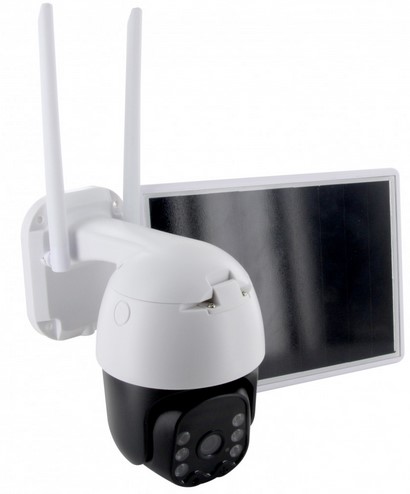IPCAM-DM02 CHACON caméras dôme avec panneau solaire Android