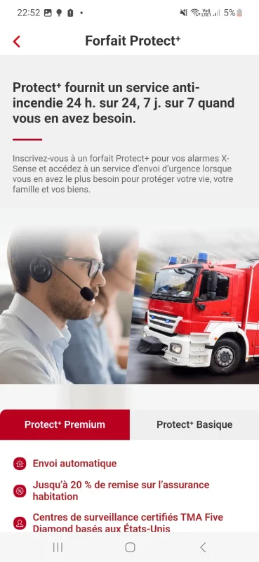 X-Sense XS03-WX Détecteur de fumée Wi-Fi