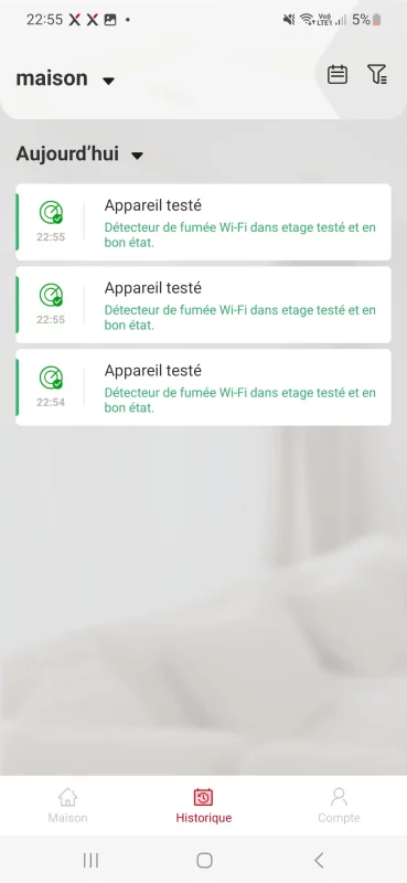 X-Sense XS03-WX Détecteur de fumée Wi-Fi