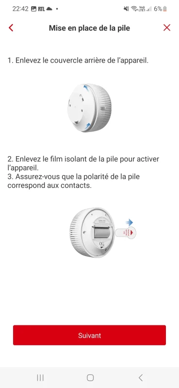 X-Sense XS03-WX Détecteur de fumée Wi-Fi