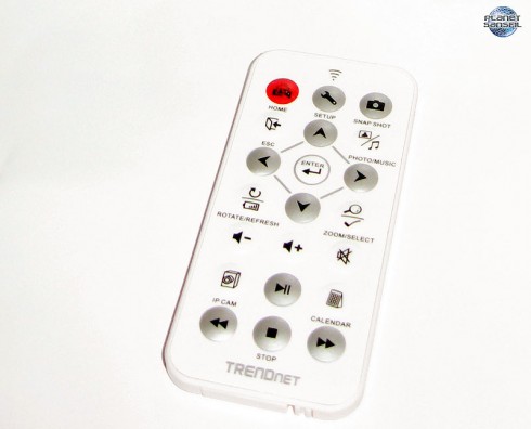 Télécommande du cadre.