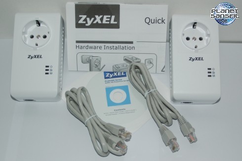 ZyXEL HD Powerline Adapter: Contenu de la boite