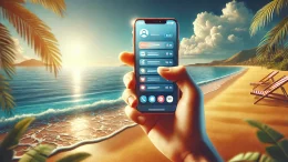 vacances smartphone