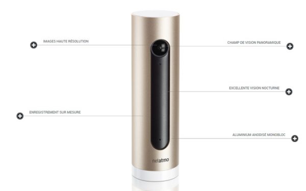 netatmo welcome caméra intérieur avec reconnaissance facial