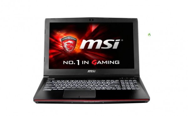 MSI GE62 2QC-028FR notebook 15 pouces spécial gamer