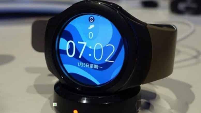 Susenstone chargeur qi Samsung Gear S2