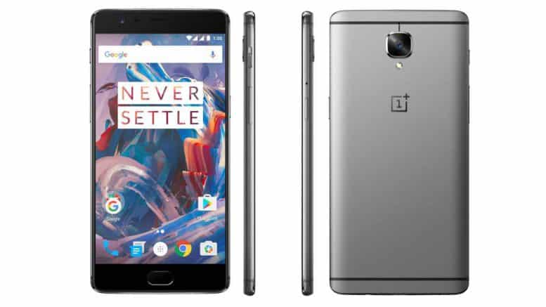 OnePlus 3 smartphone