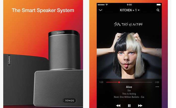 sonos app iPhone