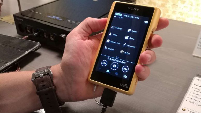 sony walkman gold