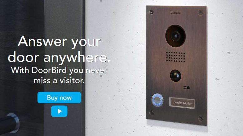 Doorbird interphone vidéo Wi Fi