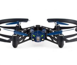 Parrot MiniDrone Airborne Night MacLane Bleu