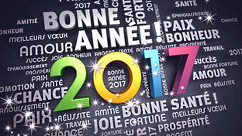 bonne annee 2017