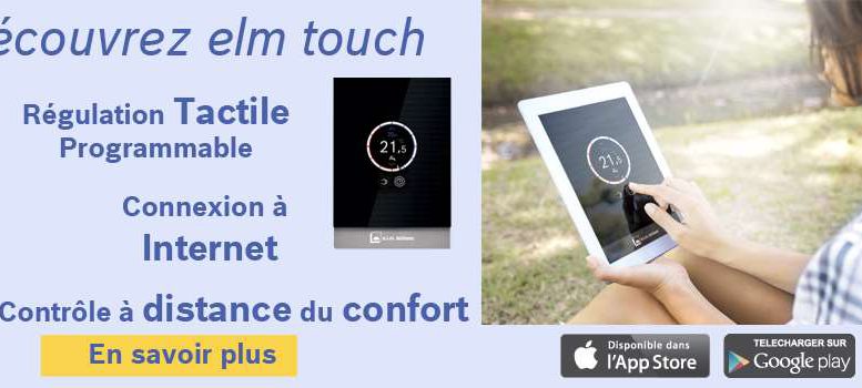 elm touch thermostat connecté