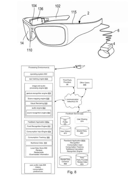 Microsoft lunette connectée santé