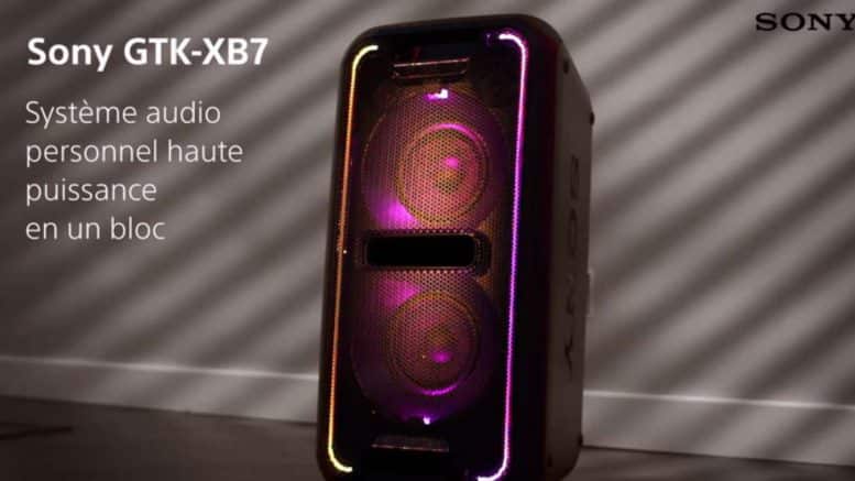 Sony GTK-XB7R Enceinte Bluetooth NFC Extra Bass 470W