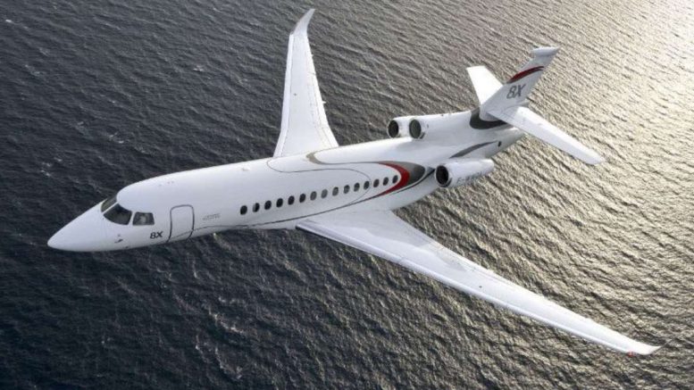 Falcon 8x de Dassault Aviation