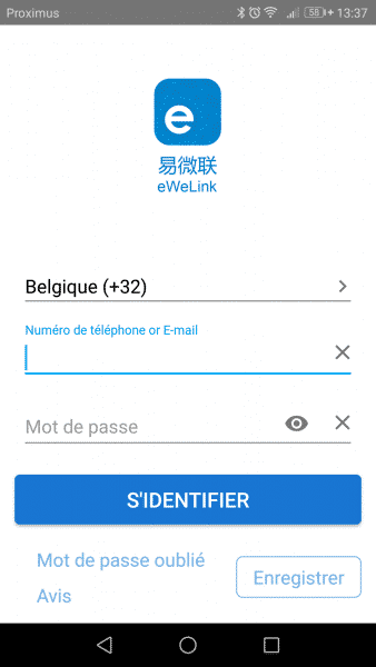 boitier connecté Wi-Fi ITEAD SONOFF