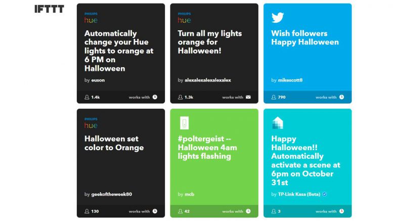 IFTTT halloween