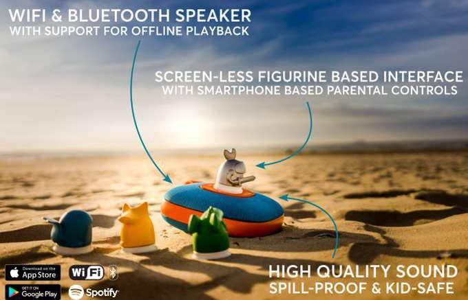 Jooki enceinte BLuetooth WiFi pour enfants