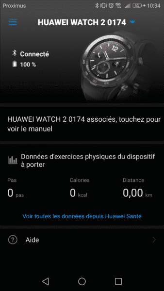 Huawei watch 2 carbon