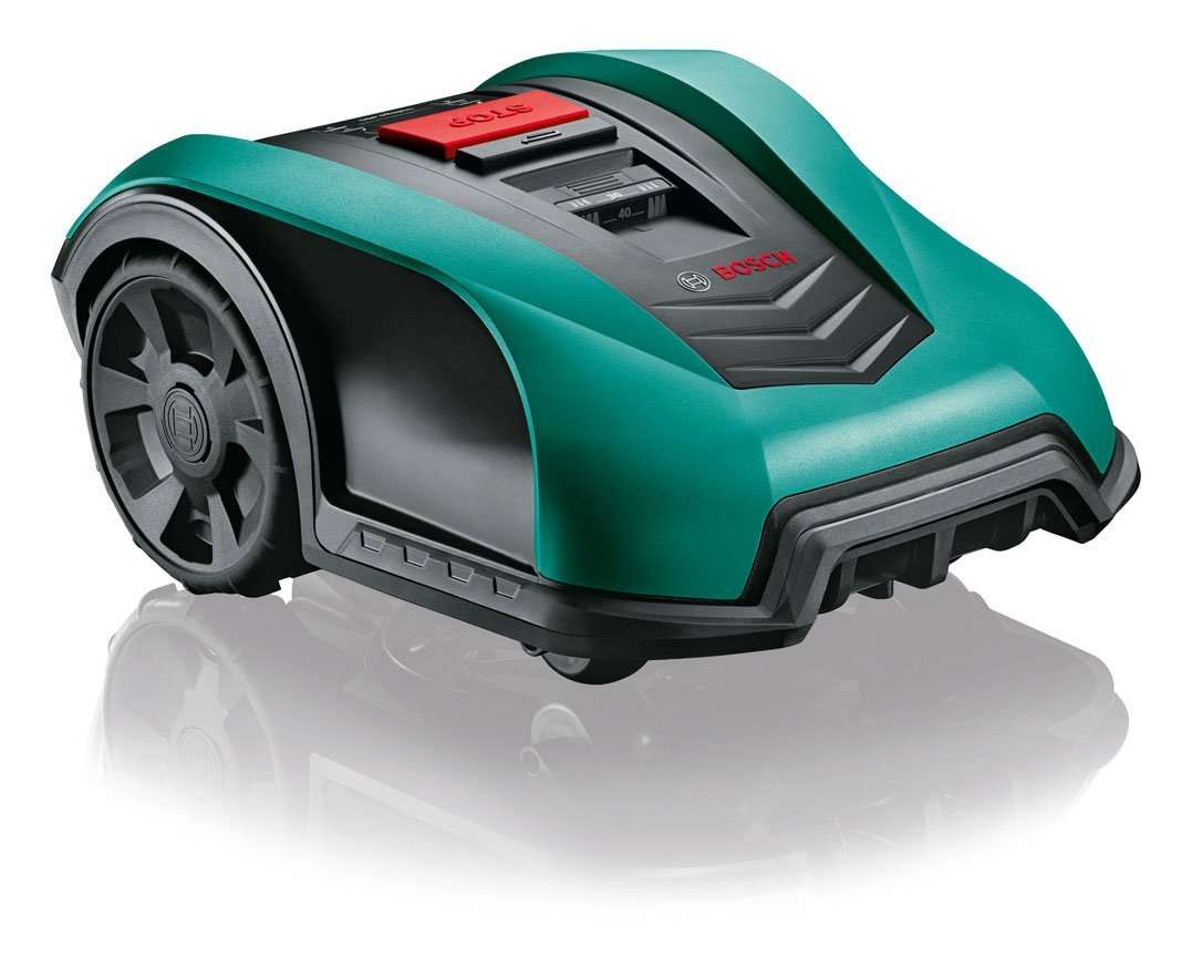 Tondeuse robot connectée Bosch Indego 350 Connect.