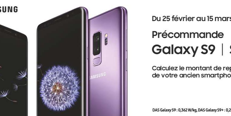 galaxy S9 Bon plan