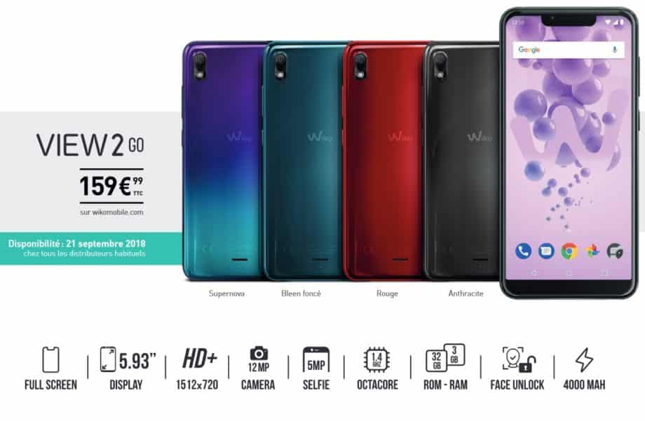 Wiko View2 Go