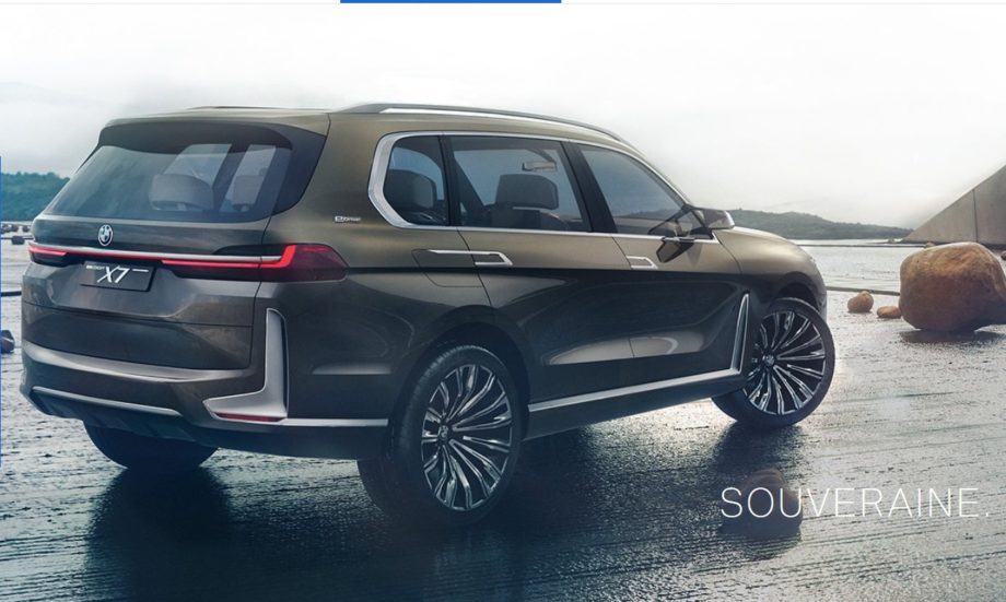 BMW X7 connected