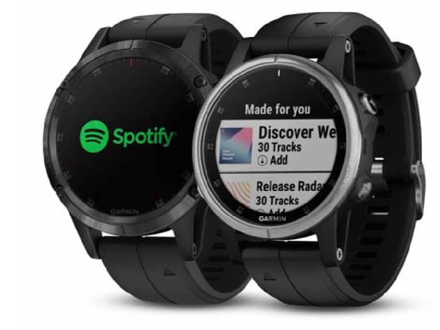 Garmin fēnix 5 Plus spotify
