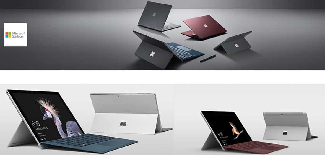 Microsoft Surface promo