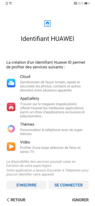 Huawei p30 Pro configuration