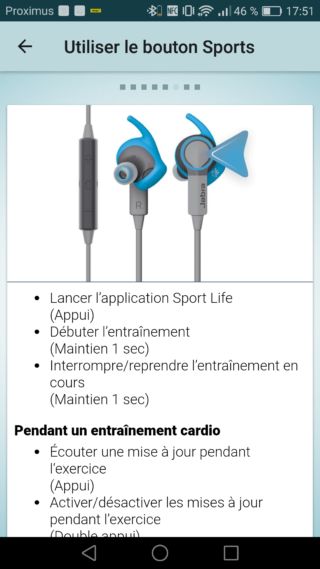 Jabra Sport Coach - configuration