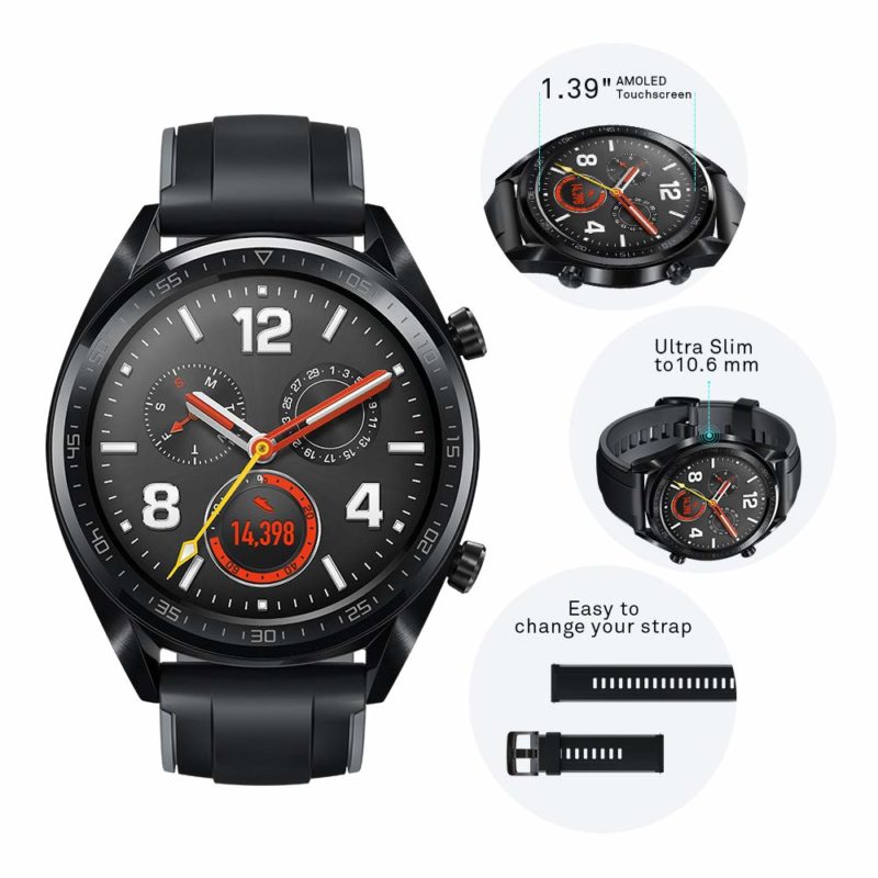 Huawei Watch GT Noir