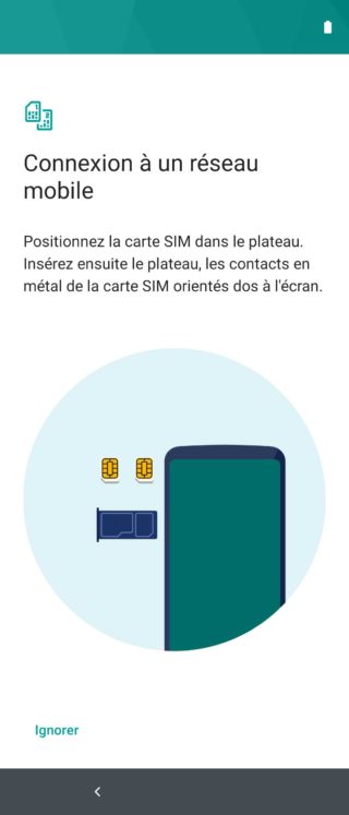 Test :Motorola One Vision.