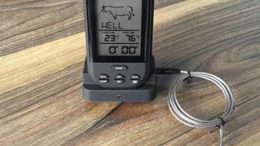 VCB Digital Wireless Barbecue BBQ Meat Thermometer