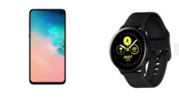 Galaxy S10E Galaxy Watch Active