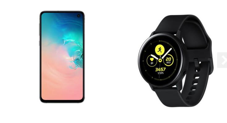 Galaxy S10E Galaxy Watch Active