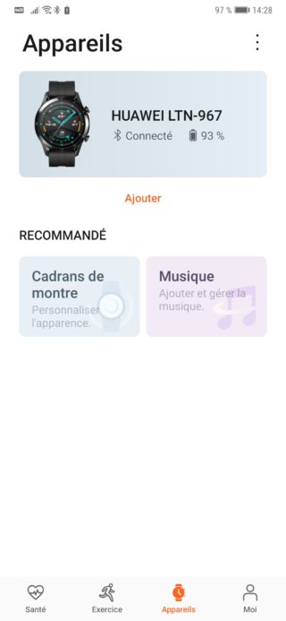 App Huawei santé