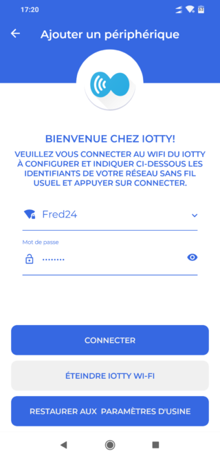 IOTTY - Interrupteur double WiFi intelligent