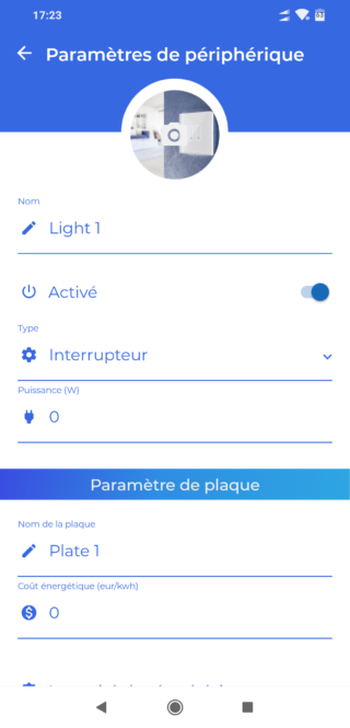 IOTTY - Interrupteur double WiFi intelligent