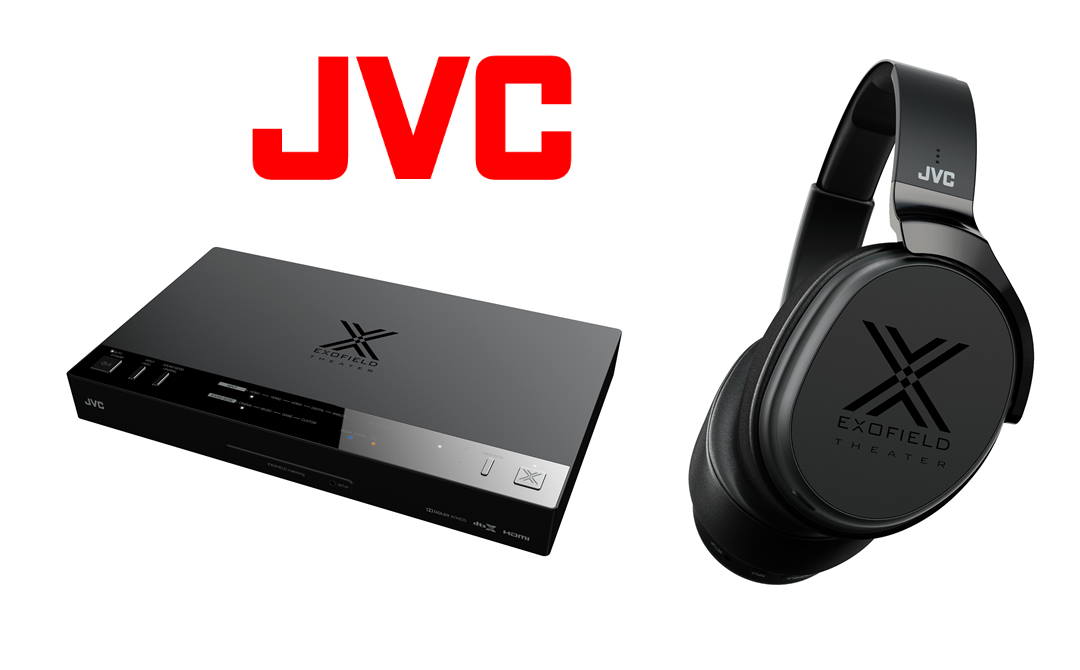 JVC Exofield XP-EXT1 wireless Atmos/DTS-X surround headphones in