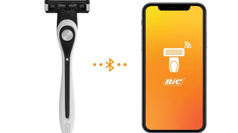 bic rasoir connecte