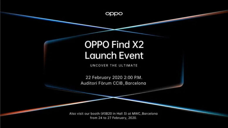 Oppo Find X2 Keynote