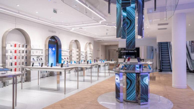 Huawei Flagship store Paris