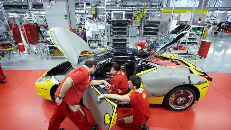 Ferrari factory